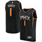Camiseta Devin Booker 1 Phoenix Suns Statement Edition Negro Hombre